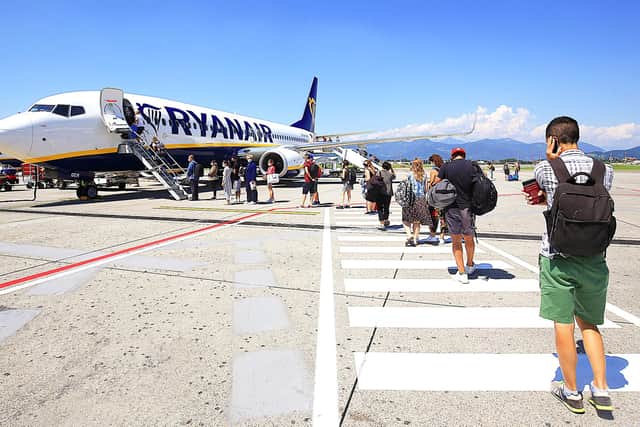 Ryanair plans to fly 4.7 million people in and out of Scotland over the next year