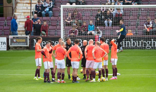 Aaron McEneff and Jamie Walker are trying to reclaim Hearts squad places.