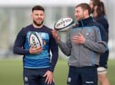 Back in harness: Ali Price, left, is looking forward to linking up again with Finn Russell for Scotland. Picture: Craig Williamson/SNS