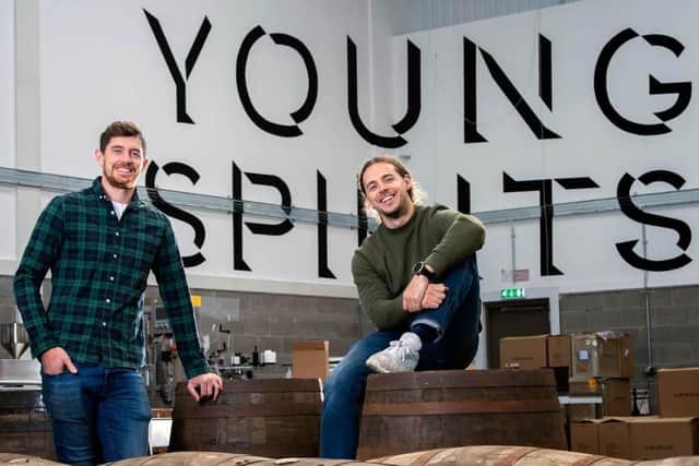 Young Spirits co-founders John Ferguson and Alex Harrison.