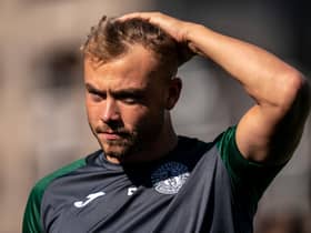 Ryan Porteous has been advised to seek advice from the senior pros at Hibs. (Photo by Pedro Salado / SNS Group)