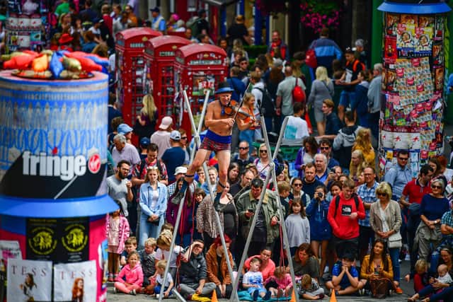 The Fringe will celebrate its 75th anniversary in 2022. Picture: Jeff J Mitchell/Getty Images