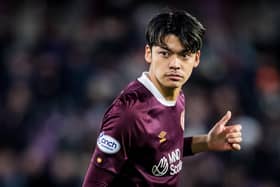 Yutaro Oda enjoyed his best Hearts performance so far against Ross County on Saturday.