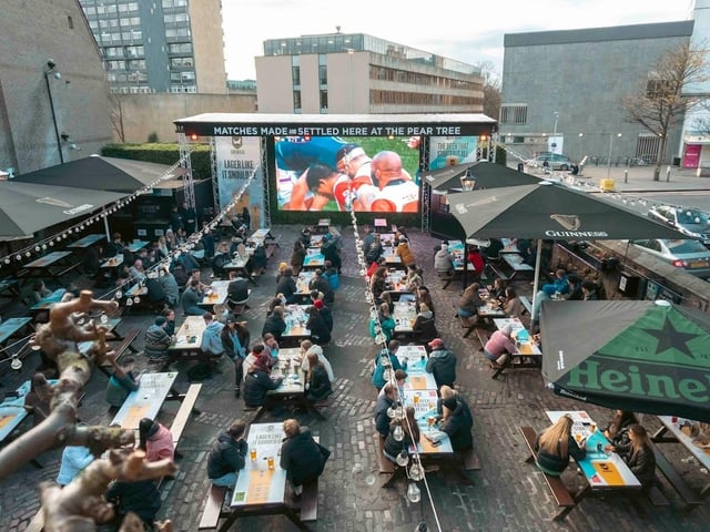 The Pear Tree came up so many times when our readers were asked to name their favourite Edinburgh pub gardens. Located in Newington, its famous beer garden has a big screen for live sports, and is known for hosting barbecues and live music. This place gets packed to the rafters when the sun shines on Auld Reekie.