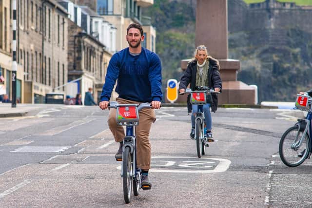 Just Eat Cycles has seen an uptake in bike hire in Edinburgh in 2020.