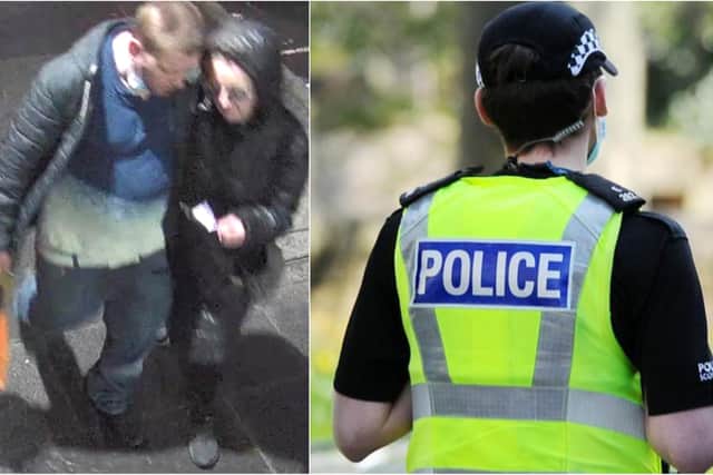 Police have released images of a male and female they believe may hold information in relation to a serious assault on Market Street in Edinburgh.