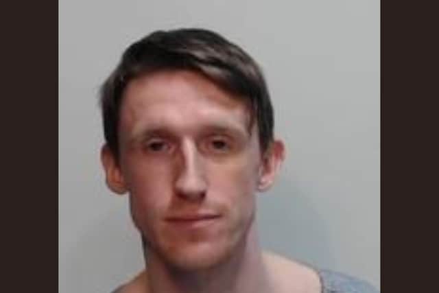 Sam Atkins pleaded guilty to the murder of Charles Paul and the serious assault of a 36-year-old woman at a Granton flat last year. He was sentenced to 18 years in prison