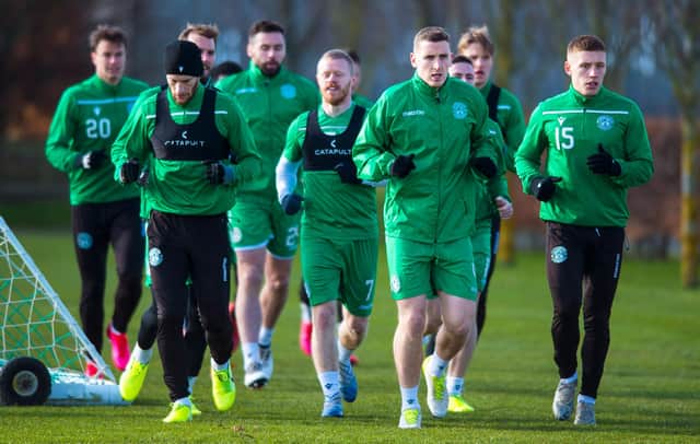 Hibs players will return to training on Monday. (Photo by Mark Scates / SNS Group)