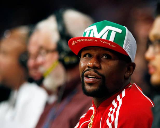Boxer Floyd Mayweather has announced his return to the ring. (Pic: Getty Images)