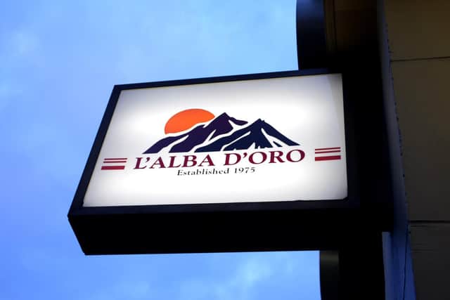 L'Alba D'Oro is set to reopen tomorrow.