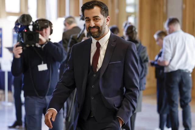 Humza Yousaf is is laser-focused on tackling poverty and protecting people from harm (Picture: Jeff J Mitchell/Getty Images)