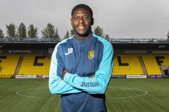 Joel Nouble has been in red-hot form for Livingston this season. Picture: Rob Casey / SNS