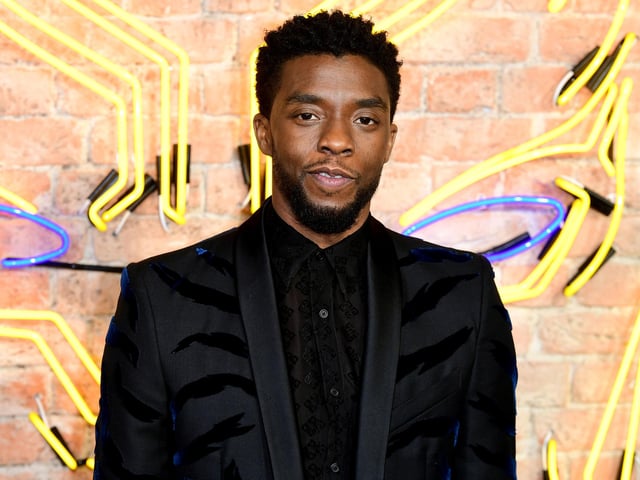Black Panther himself. He was the star of the hit Marvel movie in 2018 and also appeared in Avengers: Infinity War and Avengers: Endgame. He was at the height of his career at the time of his death.