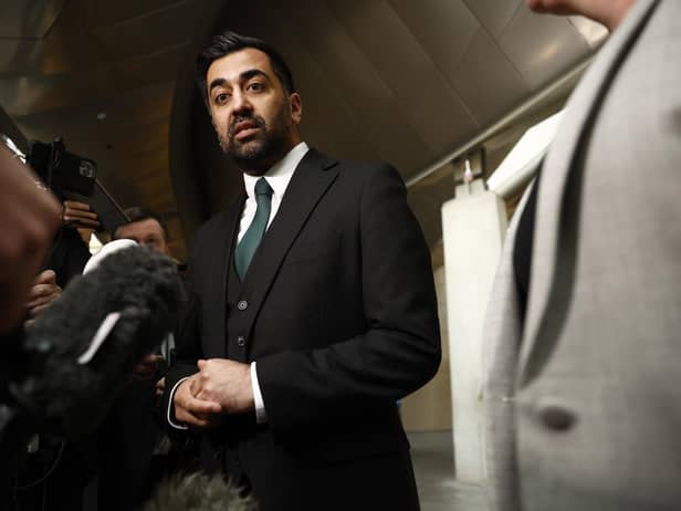 Humza Yousaf's driving metaphor about independence suggests he may need to resit his test  (Picture: Jeff J Mitchell/Getty Images)