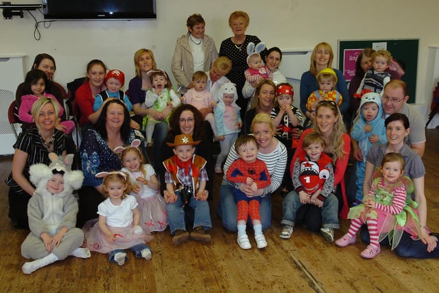 Playgroup members at Seaton Holy Trinity church hall are pictured in their Easter fancy dress 11 years ago. Does this bring back happy memories?