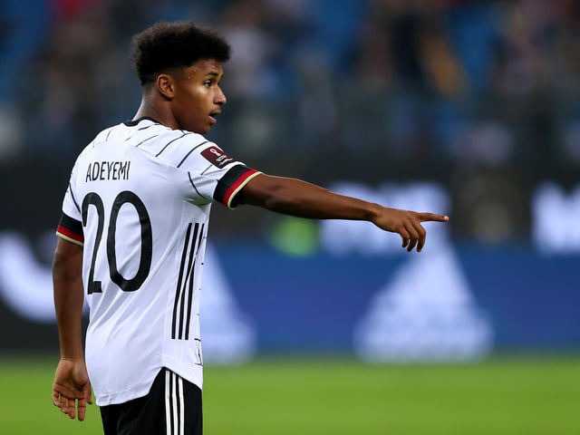 RB Leipzig star Karim Adeyemi is said to have captured the attention of Liverpool, and could be available for a fee of £25m. The 19-year-old, who already has three senior caps for Germany, has 11 goals in 15 games for his side so far this season. (ORF)