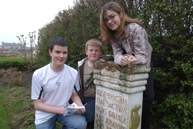A Latin class with a difference for these pupils from St Wilfrid's Catholic School in 2004. Who can tell us more?