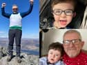 West Lothian grandfather Roger Turnbull is taking on nine mountains to raise money for his grandson Harris Trunbull.