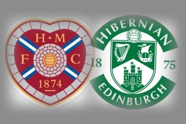 Hearts and Hibs meet at Easter Road in the Edinburgh derby tomorrow