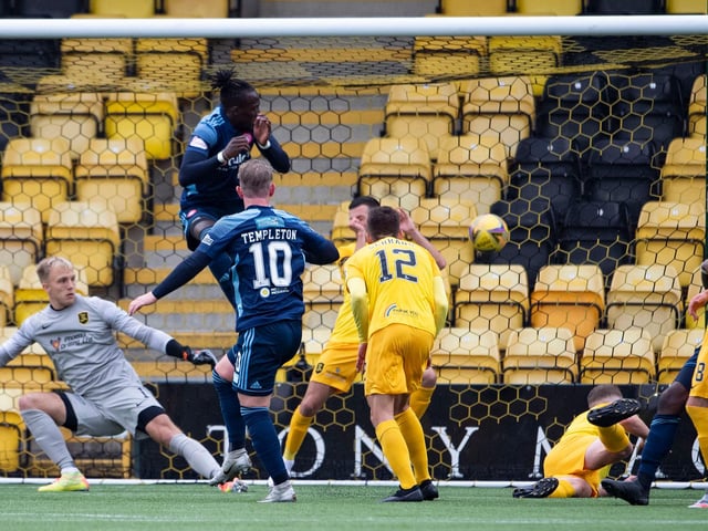 Hamilton Accies always seem to have that one player who can drive them forward or create something out of nothing, do something special. David Templeton is that player this season. For a team who may not get lots of chances per game, it is huge to have a player who is not only a danger from distance but can create as he did from a free-kick as Kyle Munro excellently headed in the winner after Templeton himself equalised.