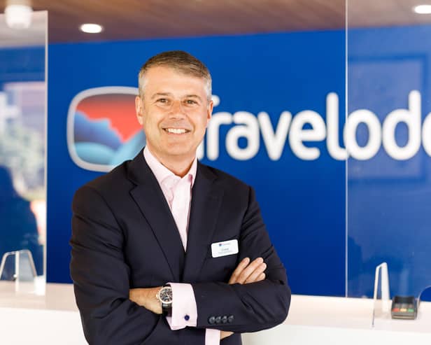 Craig Bonnar, who was born and raised in Kirkcaldy, Fife, takes up the role of chief executive at Travelodge. Picture: Ben Phillips