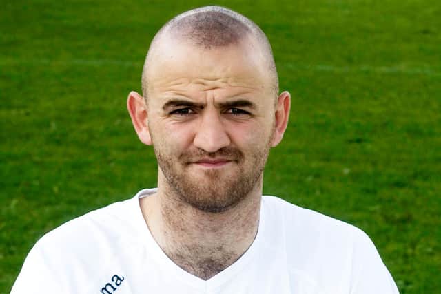 Joe Savage during his playing days with East Stirlingshire. Picture: SNS