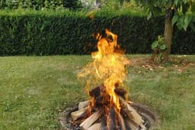 The Council has urged against garden bonfires.