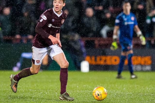 Aaron Hickey will eb sorely missed by Hearts fans. Picture: SNS