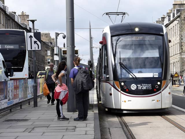 Edinburgh's tram network could be extended to Granton, Newbridge, Dalkeith and Musselburgh.  Picture: Lisa Ferguson.