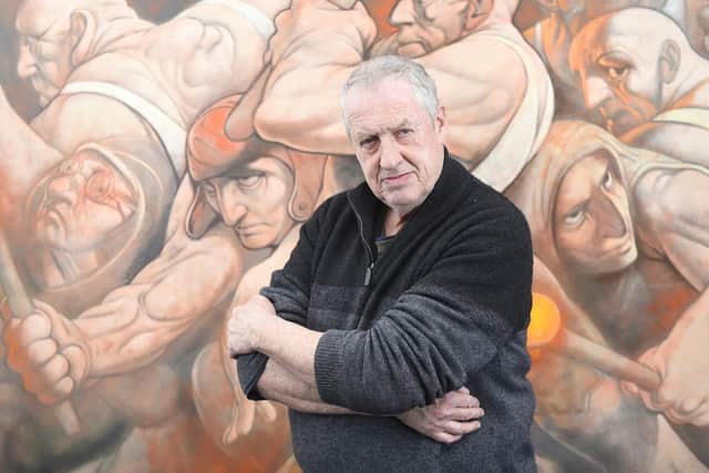 Artist Peter Howson will be part of this year's Edinburgh Art Festival line-up. Picture: Greg Macvean