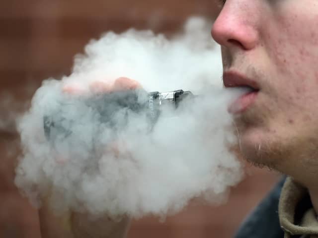 Vaping is increasingly popular among young people
