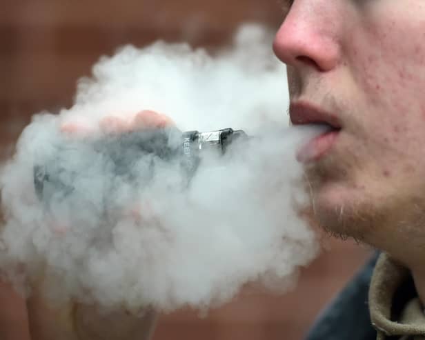 Vaping is increasingly popular among young people