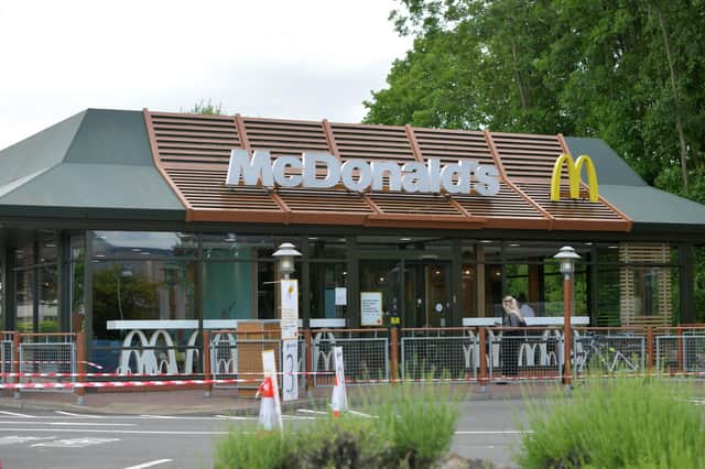 McDonalds at Earl's Gate Roundabout in Grangemouth has reportedly been force to cut its operating hours
