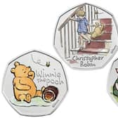 A new 50p coin depicting beloved children’s character Winnie the Pooh is now available in the UK, adding to the growing number of illustrated coins (Photo: Royal Mint)