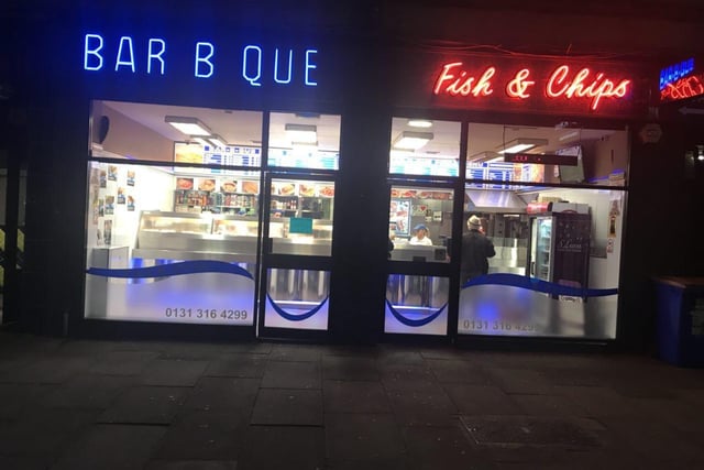 Address: 20 Glasgow Road, Edinburgh EH12 8HL One Customer said: Can't fault this place. The best chippy in Edinburgh.