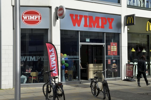 This fast-food burger chain once had several locations across the country - including two in Edinburgh, but now only has three venues in Scotland. Wimpy, which first opened in 1954, serves up burgers, fries and milkshakes.