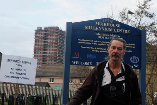 Muirhouse Millennium Centre manager Peter Airlie.