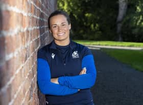 Scotland captain Rachel Malcolm is a big admirer of England skipper and clubmate Sarah Hunter. Picture: Paul Devlin / SNS