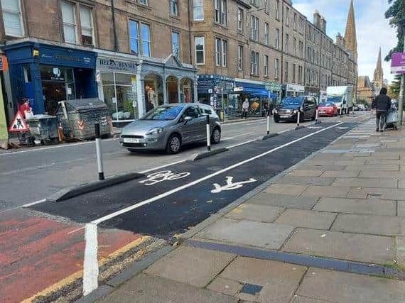 Changes to Edinburgh's road layout under the Spaces for People scheme have proved controversial