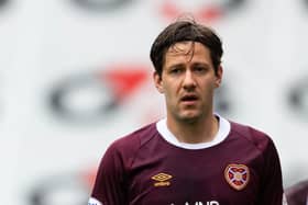 Hearts midfielder Peter Haring is looking forward to Thursday.