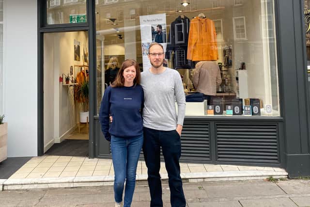 Jill and Steve opened Meander's first pop up over the weekend