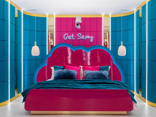 The Hideaway will no doubt provide a number of cringey moments where couples can spend time together in "privacy"