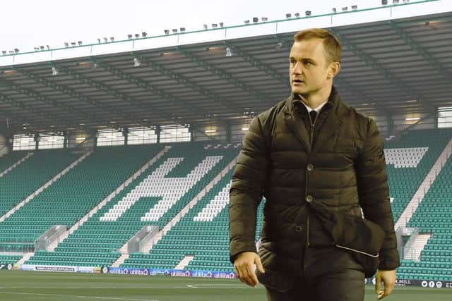 Shaun Maloney has spent 100 days in charge of Hibs. Picture: SNS Group