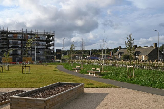 The property sits opposite Meadowfield Park - a new five-acre green space. Photo: Savills