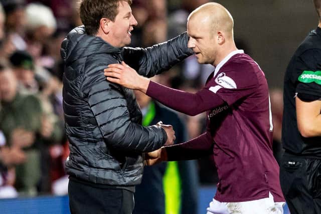 Steven Naismith opened up on the season just past and Daniel Stendel. Picture: SNS