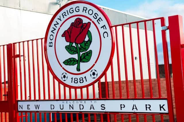 Bonnyrigg Rose’s home ground New Dundas Park will host Celtic's first Lowland League fixture next month. (Picture: SNS)