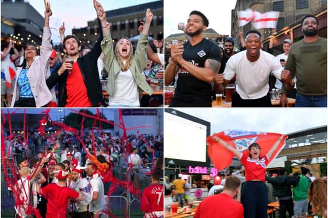 England fans across the country were delighted with the results on Saturday evening
