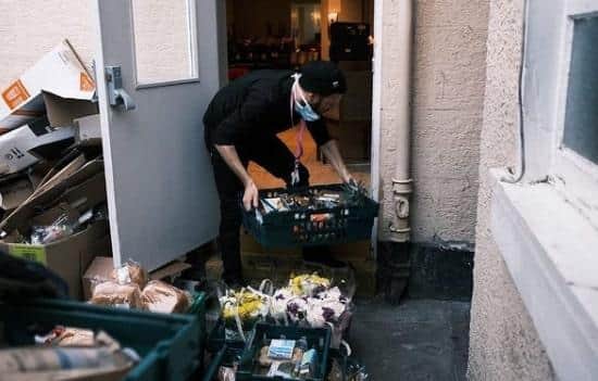 An equivalent of more than 56,752 meals have been delivered to those in need in Edinburgh as a result of the movement (Photo: James Robertson).