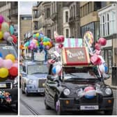 The annual Edinburgh Taxi Outing sees a spectacular procession of decorated taxis travelling through the city.