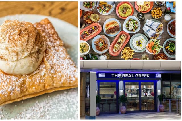 The Real Greek, the UK’s only authentic Greek restaurant group, are set to open for business at St James Quarter on Monday (December 12).